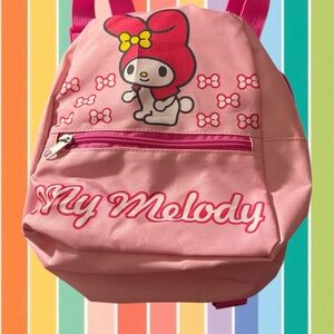 Sanrio Pink My Melody Bag with Bow Pattern